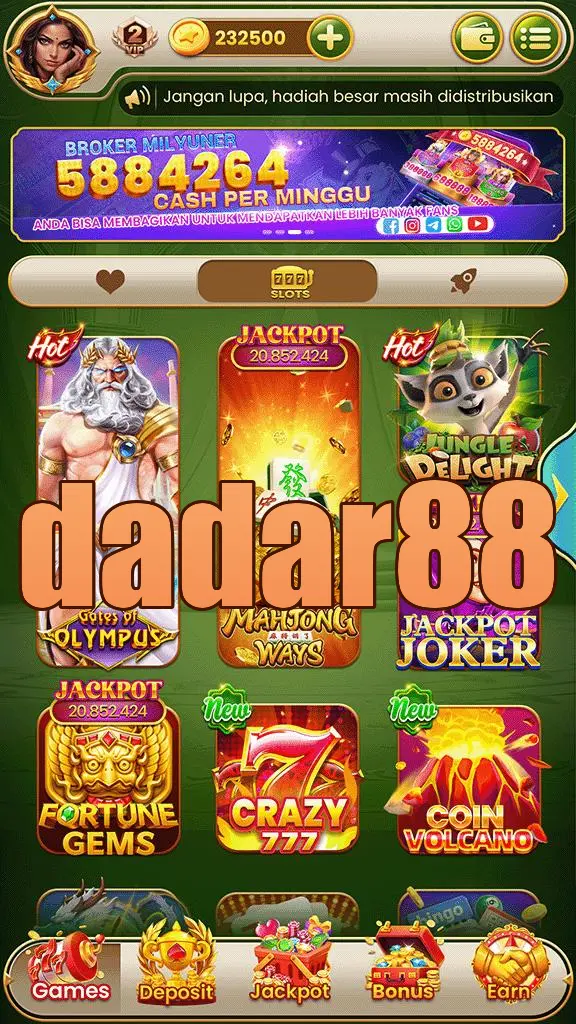 dadar88 Masuk